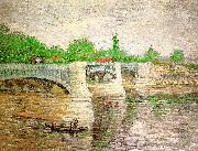 Vincent Van Gogh The Seine with the Pont de la Grand Jatte china oil painting reproduction